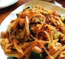 Bok Choy and Cucumber Salad