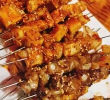 Pork Rib Skewers