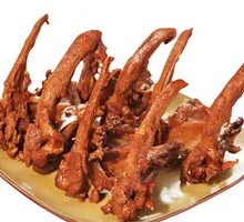Sweet and Spicy Duck Neck Bones