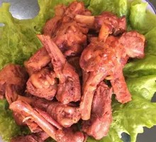 Old-Style Smoked and Tossed Chicken Bone Sticks