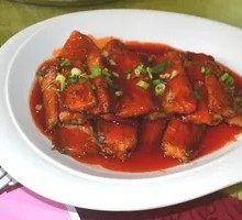 Braised Knife Fish