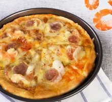 Seafood & Meat Supreme Pizza