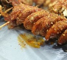 Fried Blood Sausage