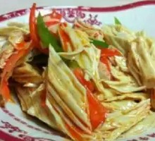 Spicy Oil Tofu Skin