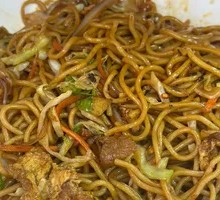 Egg Sausage Stir-Fried Noodles