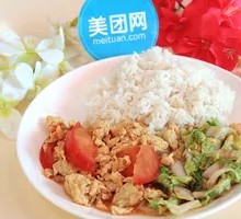 Tomato and Egg Fried Rice