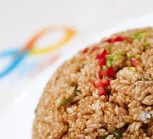 Soy Sauce Fried Rice with Minced Pork