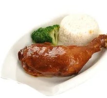 Braised Chicken Leg Rice