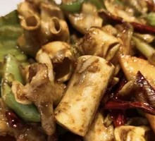 辣炒牛心管