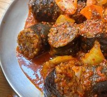 Spicy Stir-fried Yanbian Blood Sausage