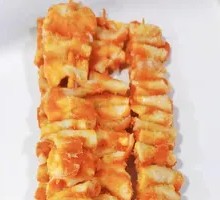 Fried Chicken Skin Skewers