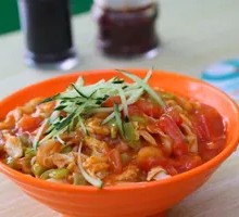 Eggplant and Pork Noodles with Sauce