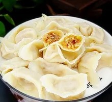 Handmade Sour Cabbage Filled Steamed Dumplings