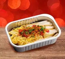 Aluminum Foil Garlic Baby Bok Choy