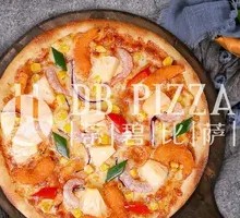 Shrimp Pineapple Pizza