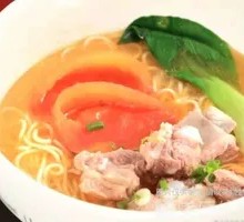 Tomato and Pork Rib Noodles