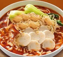 Spicy Fish Ball Noodles