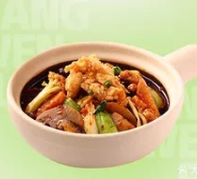 Crispy Pork with Spicy Hot Pot