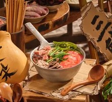 Lunch Meat Three Delicacies Rice Noodles