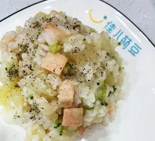 Smart Salmon Risotto with Soup