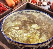 Egg Soup with Egg Mixture