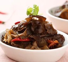 Wood Ear Radish Salad