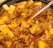 Tendon and Brain Hot Pot