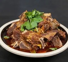 Spicy Beef Spine with Two Side Dishes