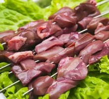 Charcoal-Grilled Pig Kidney