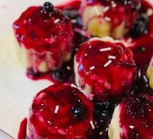 Blueberry Sweet Potato Mashed