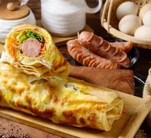 Shen Fuzi Black Pepper Sausage Pancake