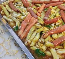 Sea Cucumber and Kidney Bean Stir-fry