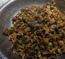 Sea Cucumber Rice Toss