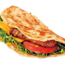 Hand-held Pancake with Egg