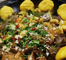 Chicken and Pork Rib Pot