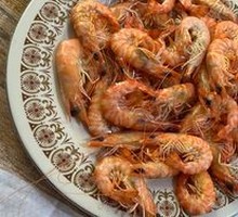 Steamed Freshwater Shrimp
