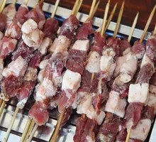 Pork Belly Skewers