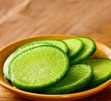 Pickled Radish Strips