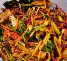 Sesame Dressing Mixed Vegetables