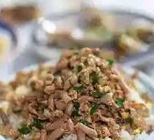 Sea Cucumber Rice Toss