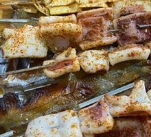 Grilled Squid Skewers