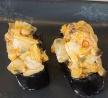 Spicy Fresh Clam Sushi