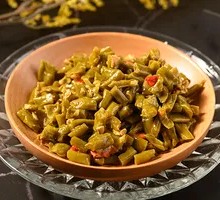 Sour Spicy String Beans