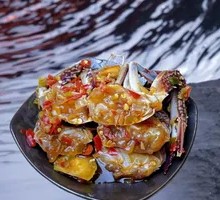 Ice Lemon Amber Cured Crab