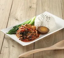 Fish-Flavored Shredded Pork Rice Bowl