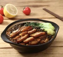 Preserved Vegetable Braised Pork Rice