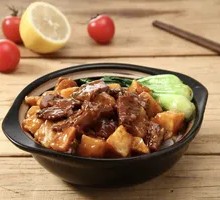 Beef and Potato Rice Bowl