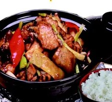 Special Braised Chicken with Yellow Sauce