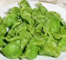 Spinach and Pollack Dumplings