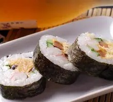 Chicken Strip and Meat Floss Roll